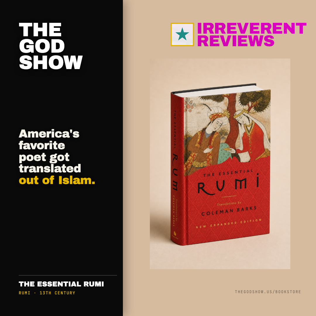 The Essential Rumi — Irreverent Reviews card