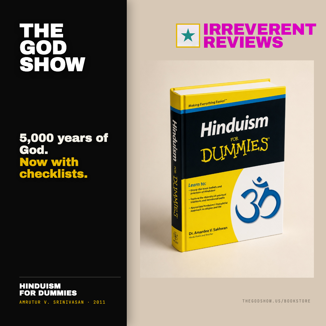 Hinduism For Dummies — Irreverent Reviews card